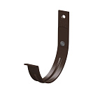 Держатель желоба металлического карнизный Foramina 125х132мм шоколад RAL8017