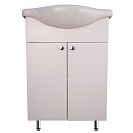 Тумба Водолей-60, 730х560х324мм, белая, под умывальник Селигер-600, Элегия-600 мм.