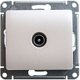 Розетка телевизионная встраиваемая Glossa (Systeme Electric/Schneider Electric), перламутр (GSL000691)