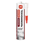 Герметик Технониколь санитарный силиконовый, бесцветный, 280 мл