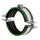 Хомут сантехнический для труб 1-1/2" 48-53мм гайка М8