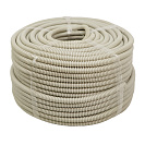 Труба гофрированная ПВХ с зондом d16мм, 100м, серая