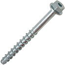 Шуруп по бетону 10х100мм шестигранная головка с пресс-шайбой, HEX/TX40, 2шт