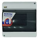 Корпус под автомат КМПн 2/6 (IEK) 6 модулей, прозрачная крышка, пластик, IP30