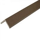 Угловой профиль для террасной доски ДПК CM Decking, цвет Мербау 2000х50х38мм