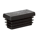 Заглушка для трубы, 60х40мм, пластик, пакет 4шт