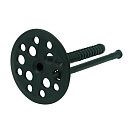 Дюбель для изоляции (EcoPlast) 10х90мм, с пластиковым гвоздем, черный, 30шт