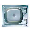 Мойка нержавеющая сталь TRIO 50x60 накладная левая, с сифоном (1 1/2)