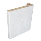 Наличник угловой (Barn) ПВХ, Бетон светлый 70х8х2150мм (шип/паз 3мм)