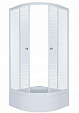 Душевой уголок Полосы  В Triton 900х900х2050 мм, стекло полосы, средний под.