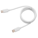 Кабель Type-C-Type-C (Rexant), 3A, PVC, 1м, белый (18-1828)