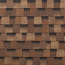 Черепица битумная Шинглас Кантри многослойная, драконий зуб, цвет бронза, 2,6м2                              