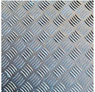 Лист алюминиевый АМГ2Н2 Р рифленый, рифление квинтет 1,5мм 1,2х1м