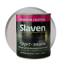 Грунт-эмаль антикоррозийный Slaven быстросохнущий светло-серый 1,1кг