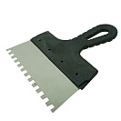 Шпатель (Korvus) фасадный зубчатый, пластмассовая ручка, 200мм, зуб 8х8мм (1205111)