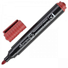 Маркер перманентный, 3мм, красный