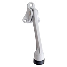 Упор дверной (Marlok) "козья ножка" белый (08.00.03)