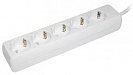 Удлинитель (IEK) 220В с заземлением, 5 розеток, ПВС 3х1мм2, 5м (69349)