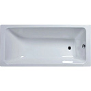 Ванна чугун 1500х700х375 "Оптима" (г.Новокузнецк), с ножками, белая