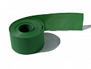 Лента пластиковая бордюрная, высота 10см, длина 10м зелёная