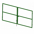 Ограждение - Каркас для ворот 3,5х2м зеленый мох RAL6005