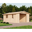 Гараж 20 (Комфорт) 6х4м, брус 44 мм