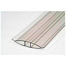 Профиль соединительный для сотового поликарбоната HP 6х6000 мм