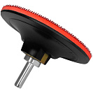 Насадка для УШМ и дрели (Vertextools) твердая с липучкой 100мм (0049-1)