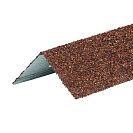 ТехноНИКОЛЬ (Хауберк) уголок металлический внешний (50х50х1250) терракотовый