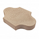 Плитка тротуарная "Рокко" (290х190х35) серая