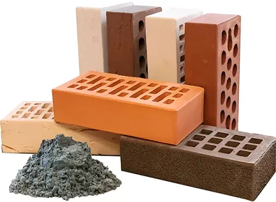 Кирпич, цемент, газобетон, плитка